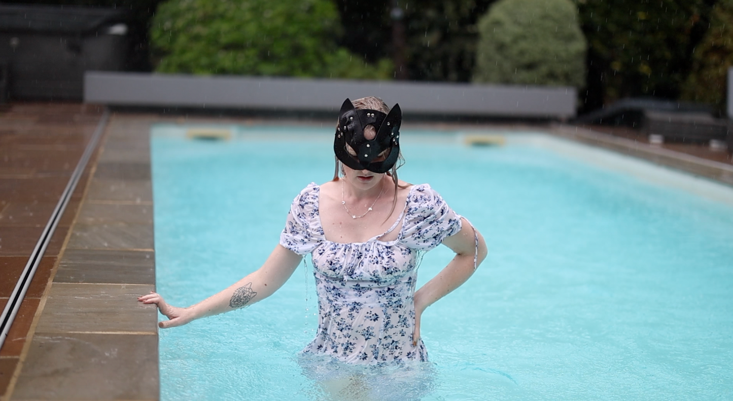 Flowy Summer Dress In Pool
